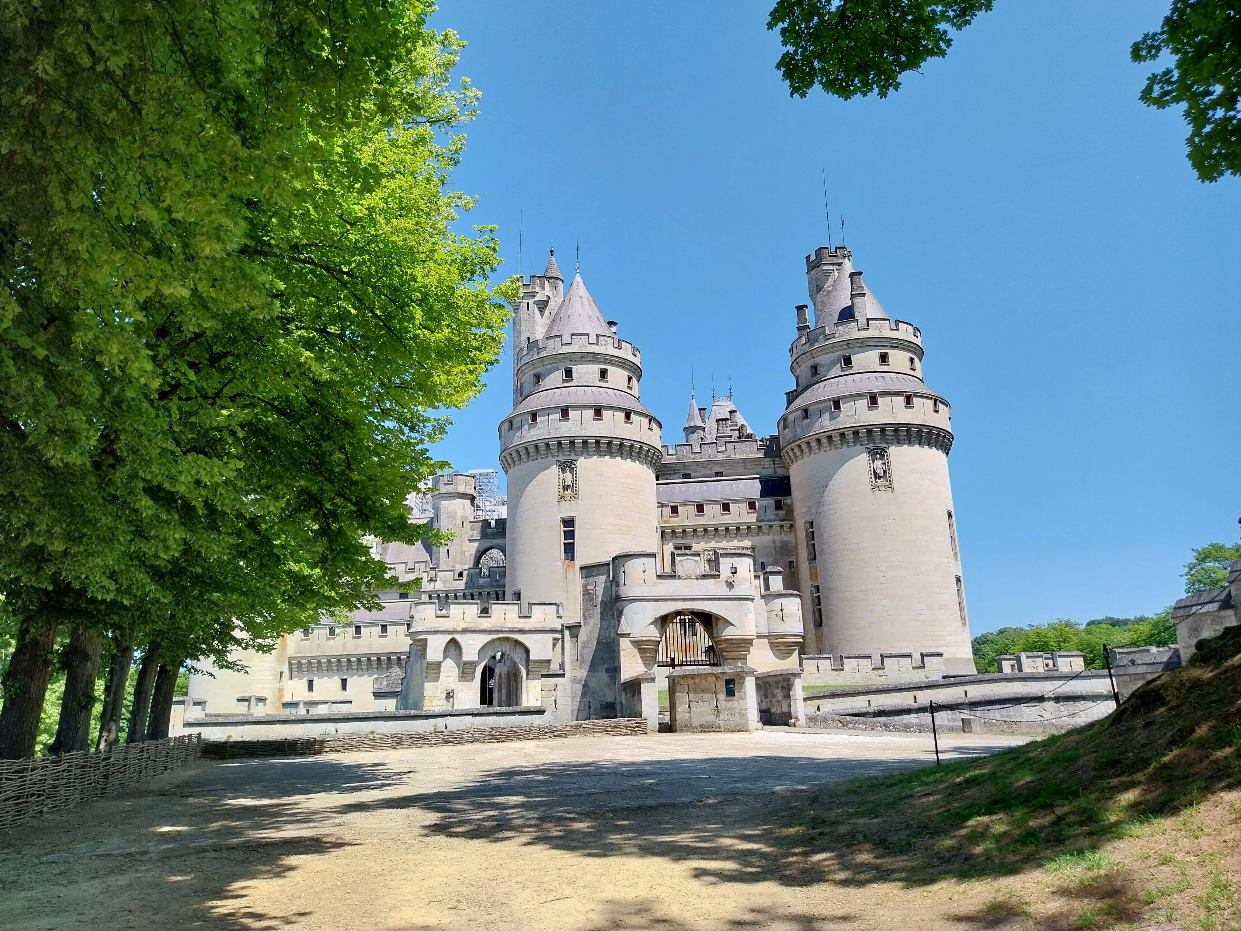 The Pierrefonds Castle in France